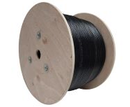 Primus Cable CAT5E Direct Burial Outdoor Bulk Ethernet Cable, Solid Copper Dual Shielded, 24AWG 1000FT