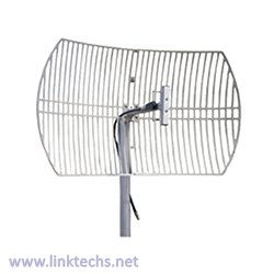 Hana Wireless DCGD9-15-NF- 870-960 15dBi MHz Grid Parabolic Antenna