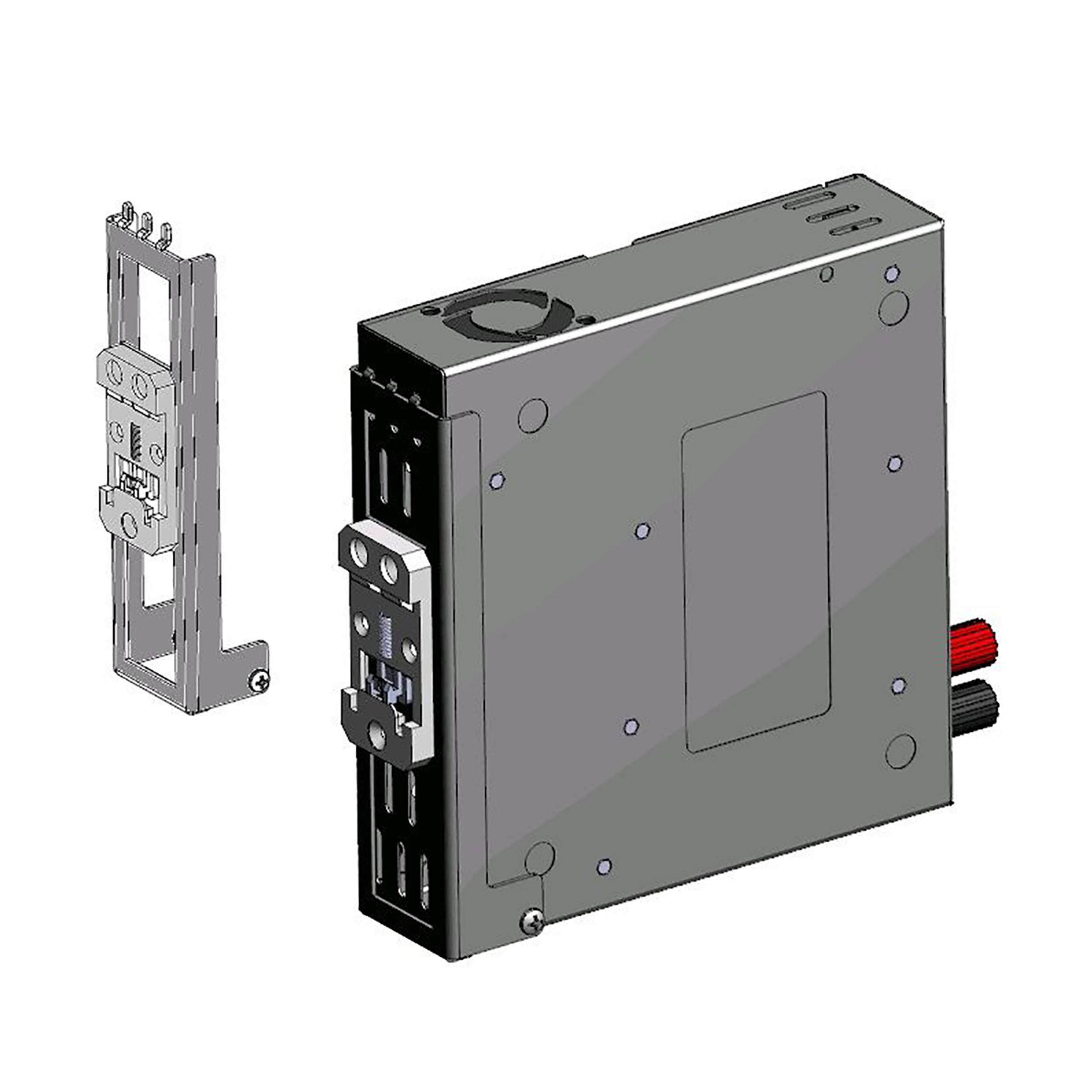 Netonix DIN-8-150-DC DIN Rail mount for WS-8-150-DC