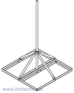 FRM Non-Pen Roof Mount 1.25" 60" Mast