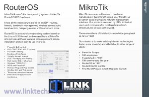 Link Technologies MikroTik Hardware & Software Training Video