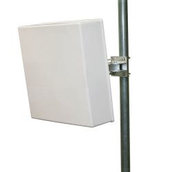 KP Performance 470 MHz-698 MHz, 65 Degree Flat Panel Antenna, 9 dBi, 2-Port, H/V Pol