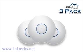 UAP-Pro-3- UniFi AP Pro GigE 802.3af Dual Radio x3 (US Version)