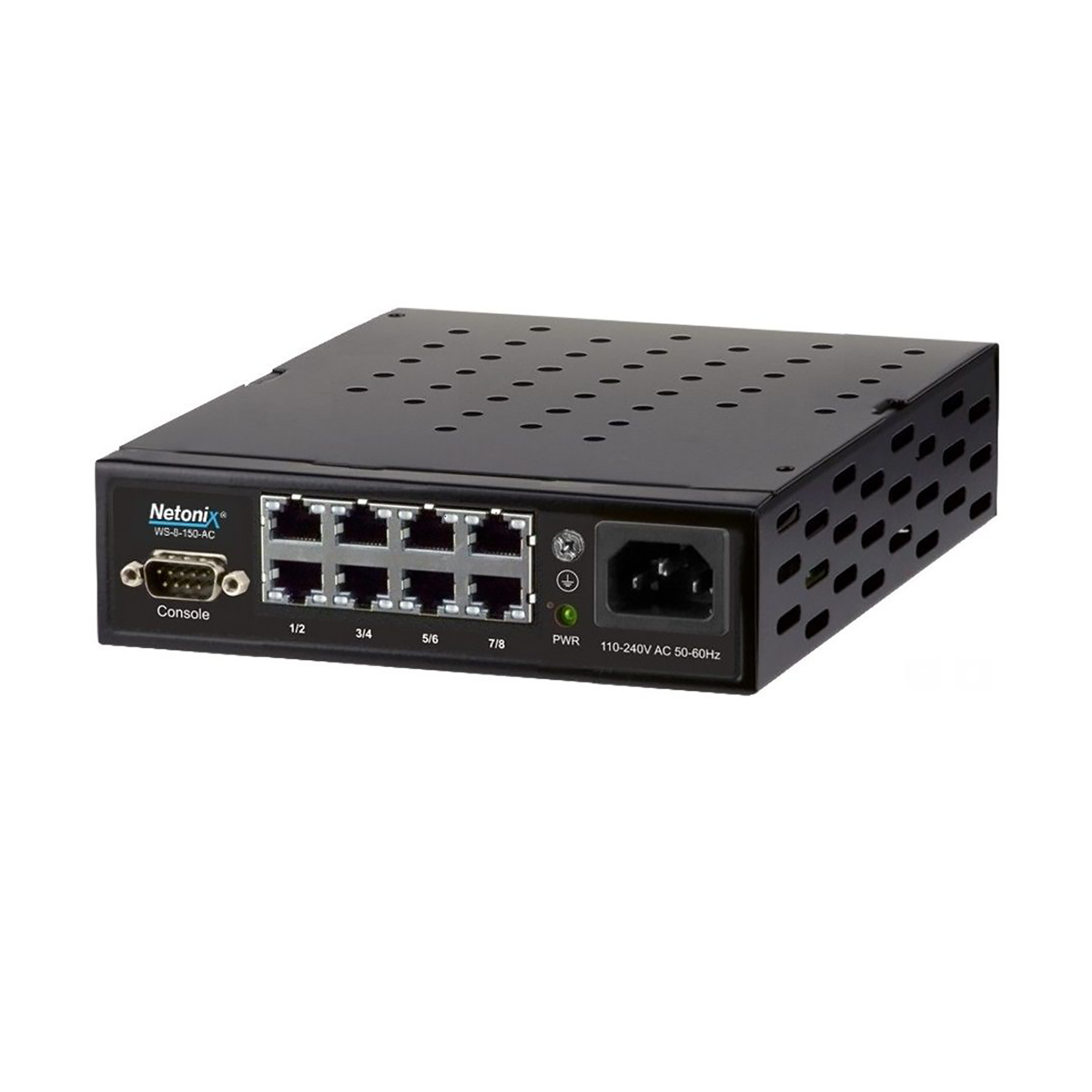 Netonix WS-8-150-AC- 8-Port Managed POE Switch, AC 150Watt