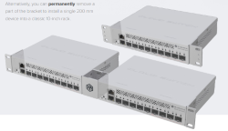 MikroTik RMK-2/10  - 1U Dual or 10’’ rackmount kit